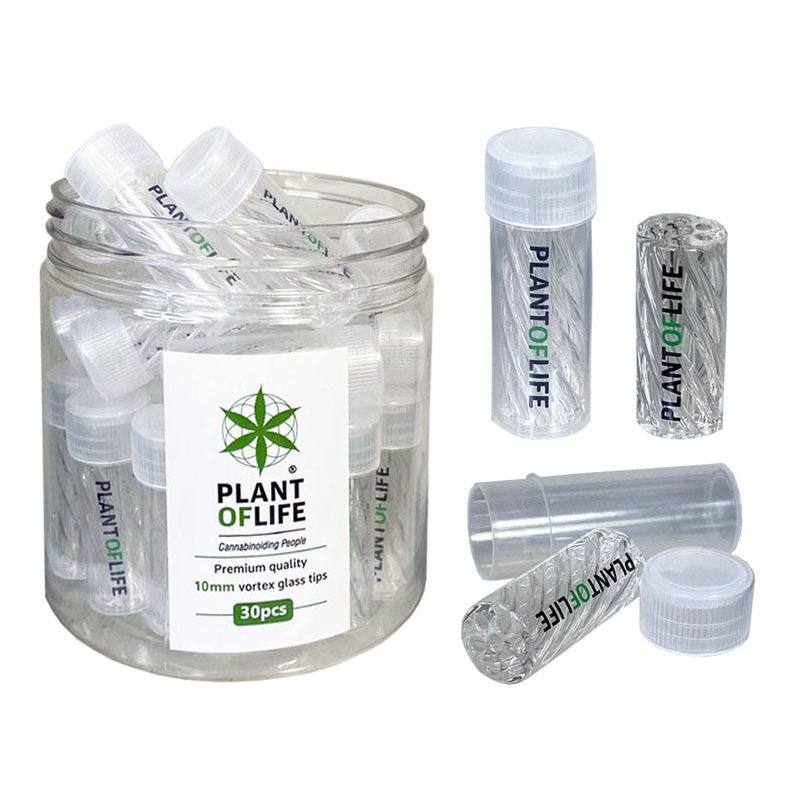 Plant of Life Twisted Glass Filter 10 mm — Container of 30 units