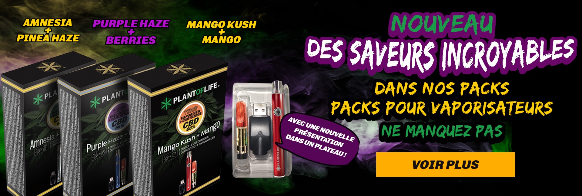 PACKS VAPORISATEURS VENDING S